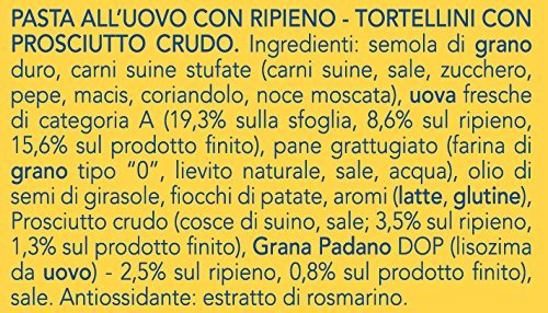 Barilla: ''Emiliane'' Dried Tortellini With Meat 8.8 Ounce (250G) Packages (Pack Of 4) [ Italian Import ]