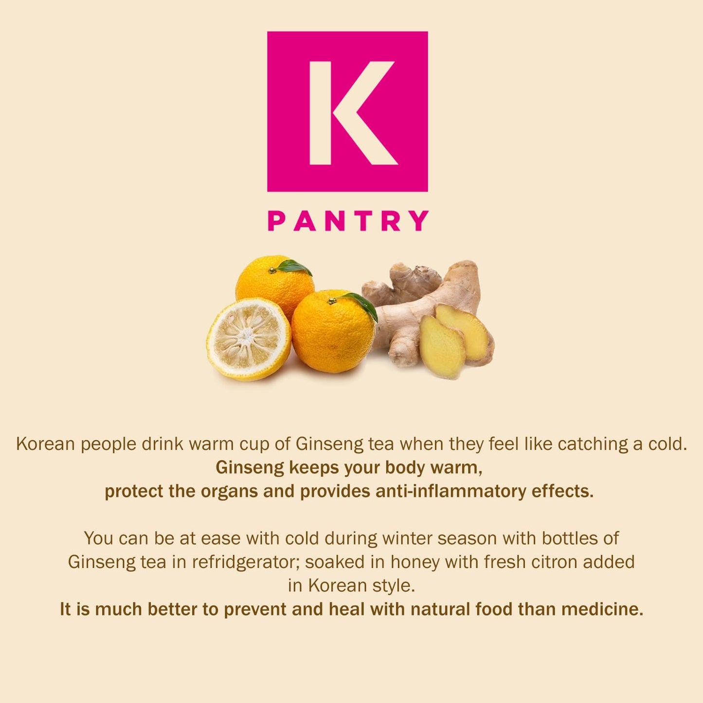 KPANTRY Honey Citron & Ginger Tea - Korean Marmalade with Chemical-free and Fresh Yuzu Citron 35.27 oz 2 Pack - Ginger, and Sund