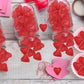 Fruidles Valentines Cherry JuJu Hearts Jelly, Delicious Gummy Candy, Fun and Festive Holiday Snacking, Party Favor (1 Pound)