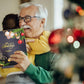 Christmas Dried Fruit & Nuts Gift Basket Arrangement Platter, Gourmet Food Snack Box, Healthy Kosher (12-Pack)