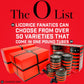 Licorice.com Gourmet Candy | Black Licorice Duo | Soft Licorice | Australian Black Twists and Finnish Black Bites