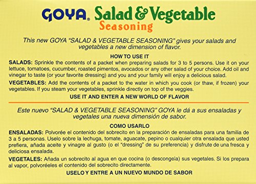Goya Foods Salad And Vegetable Seasoning, 1.41 Ounce