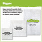 Crocodile Cloth Multi-Purpose Household Cleaning Wipes - The Stronger Easier Way To Clean Grease, Dirt, Dust, Grime, & Glue From