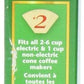 Melitta Cone Coffee Filters, Natural Brown, No. 6, 40 Count Filters