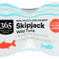 365 by Whole Foods Market, Skipjack Tuna in Water No Salt Added, 30 Ounce, 6 Pack