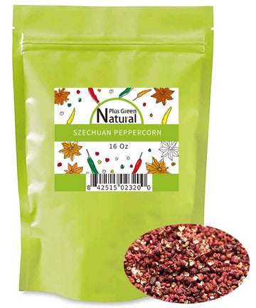 Premium Szechuan Red Peppercorns Sichuan Whole Peppercorns 16 Oz, A Mouth-Numbing Spice, Red Sichuan Peppers For Kung Pao Chicken, Mapo Tofu, And Chinese Cuisine