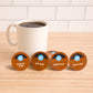 Happy Belly Coffee Pods Variety Pack, Compatible with K-Cup Brewer, 96 Count, Breakfast Blend, Dark Roast, Medium Roast, French Roast