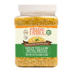 Pride Of India - Indian Split Yellow Mung Lentils - Protein & Fiber Rich Moong Dal, 1.5 Pound Jar