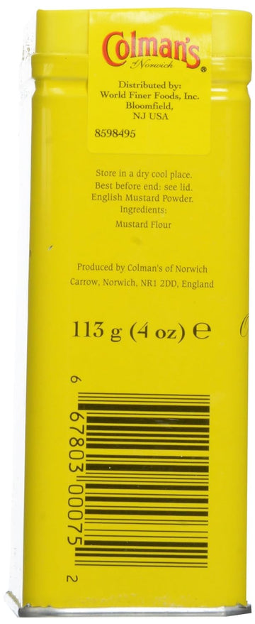Colman's, Dry Mustard Powder, 4 oz