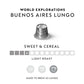 Nespresso Original Line, Buenos Aires Lungo, Light Roast Coffee, 50 Count Espresso Coffee Pods