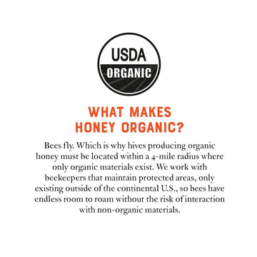 Nate'S Organic 100% Pure, Raw & Unfiltered Honey - Usda Certified Organic - 32Oz. Squeeze Bottle
