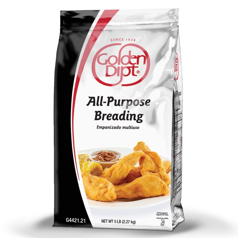 Golden Dipt All-Purpose Breading, 5 lbs. (6 Count)