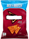 (2) Nacho Cheese Flavored Tortilla Chips, 18.375 oz (SPICY NACHO)