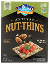Blue Diamond Cracker NUT Thin SSME See, 4.25 OZ (Pack of 4)