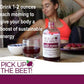 Pick Up The Beet Organic Beet Juice Beet Kvass, 48 Oz (3 x 16 Oz Bottles), Sugar-Free, Nitric Oxide Superfood for Circulation