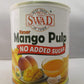 Swad No Added Sugar Kesar Mango Pulp - 850 Grams
