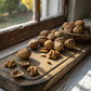 Crazy Go Nuts Sampler Pack - Candied & Salted Walnuts for Snacking, Flavored Snack Packs w/Omega 3 ALA & Vegan Protein - Maple,