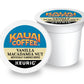 Kauai Coffee K-Cup Pods, Medium Roast Vanilla Macadamia Nut, 48 Count