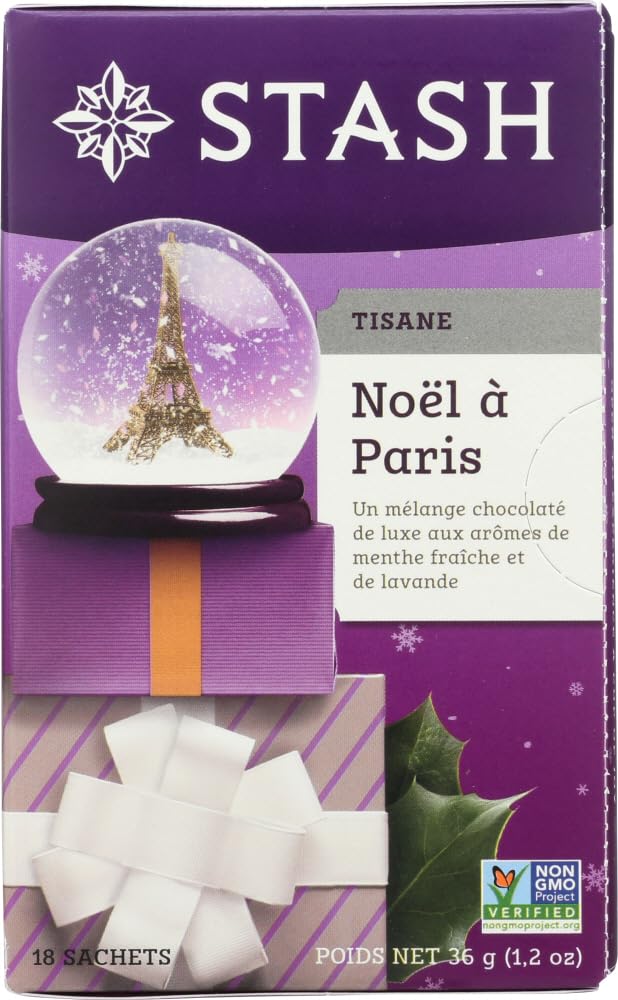 Stash Tea Christmas In Paris -Herbal Tea, 18 Ct