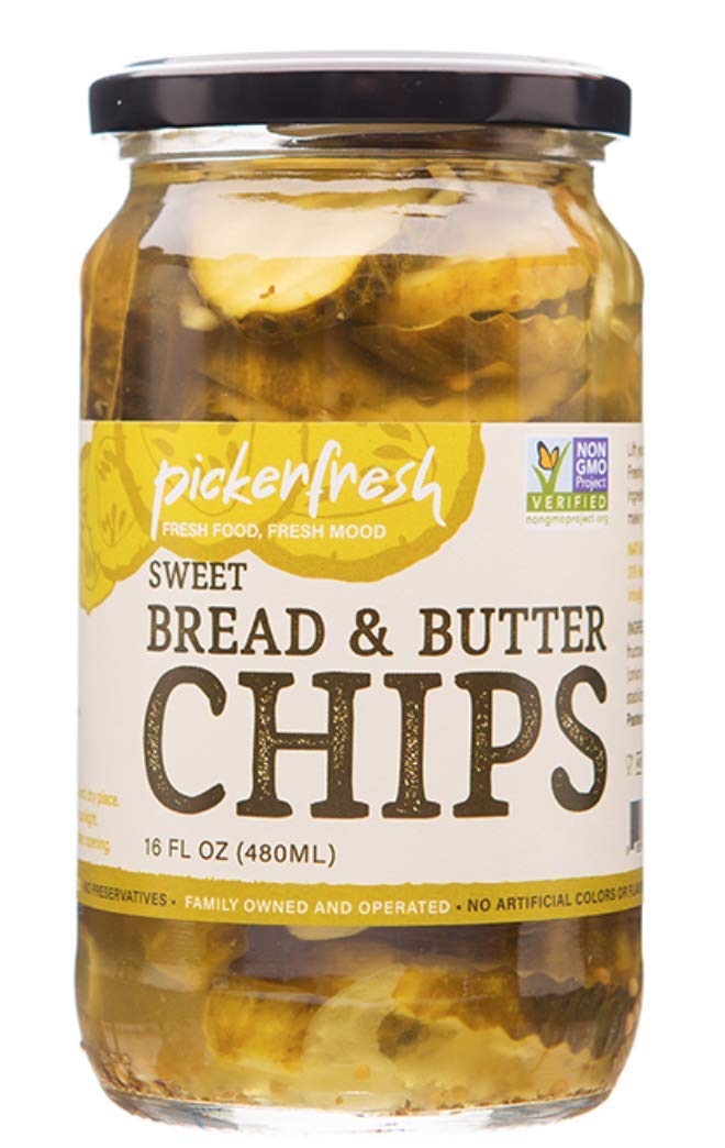 Pickerfresh - Chips Sweet Bread & Butter - Case Of 6-16 Fluid Ounces