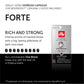 Illy Espresso Compatible compact pieces - Forte Extra Bold Roast - 10 Count - For Nespresso Coffee Machines