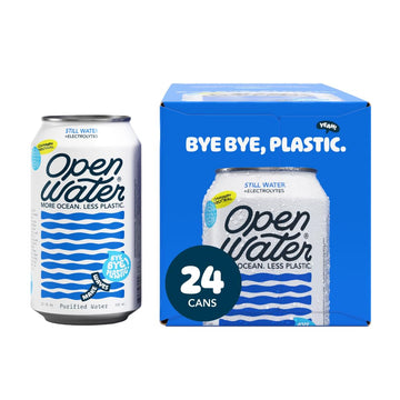 Open Water - Still Cans (2 Cases - Canned Still Water)