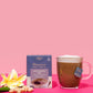 Teeccino Herbal Tea - Macadamia Nut Flavor, Prebiotic SuperBoost, 25 Tea Bags, Vegan GOS & Organic XOS, Good Gut Health