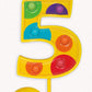 Vibrant Light-Up Accessory Green Flashing Number ''5'' Decoration - 6.75'' (1 Pc.) - Perfect For Any Memorable Moment