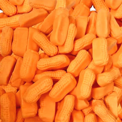 4.4 lb Bulk Bag of Firm Circus Peanuts (Approx. 236 Pieces) - Sweet and Firm Peanut-Shaped Candy - Perfect for Parties, Desserts