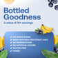 Dr. Smoothie 100% Crushed Blueberry Banana - No Added Sugar, Made With Real Fruits/Fruit Juice - Vegan, No Artificial Colors Or