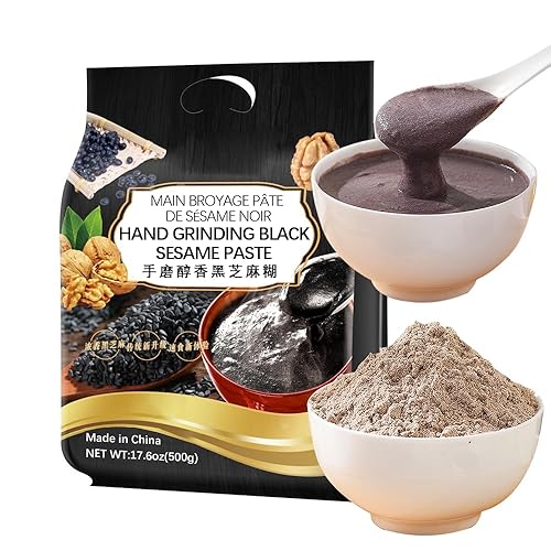 Hand Grinding Black Sesame Paste 500G 17.63Oz Breakfast