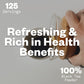 Purisure Instant Black Tea Powder, Unsweetened, 125g, Quick Dissolve for Hot/Cold Tea, Non-GMO, 125 Servings