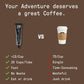 No Normal Dark Roast  Instant Coffee Paste (20 Cups) - The Outdoor Coffee - Swiss-Made  Fairtrade Arabica Beans  Liquid Concentrate Alternative- Uncomplicated  Zero Waste On-the-Go Tube