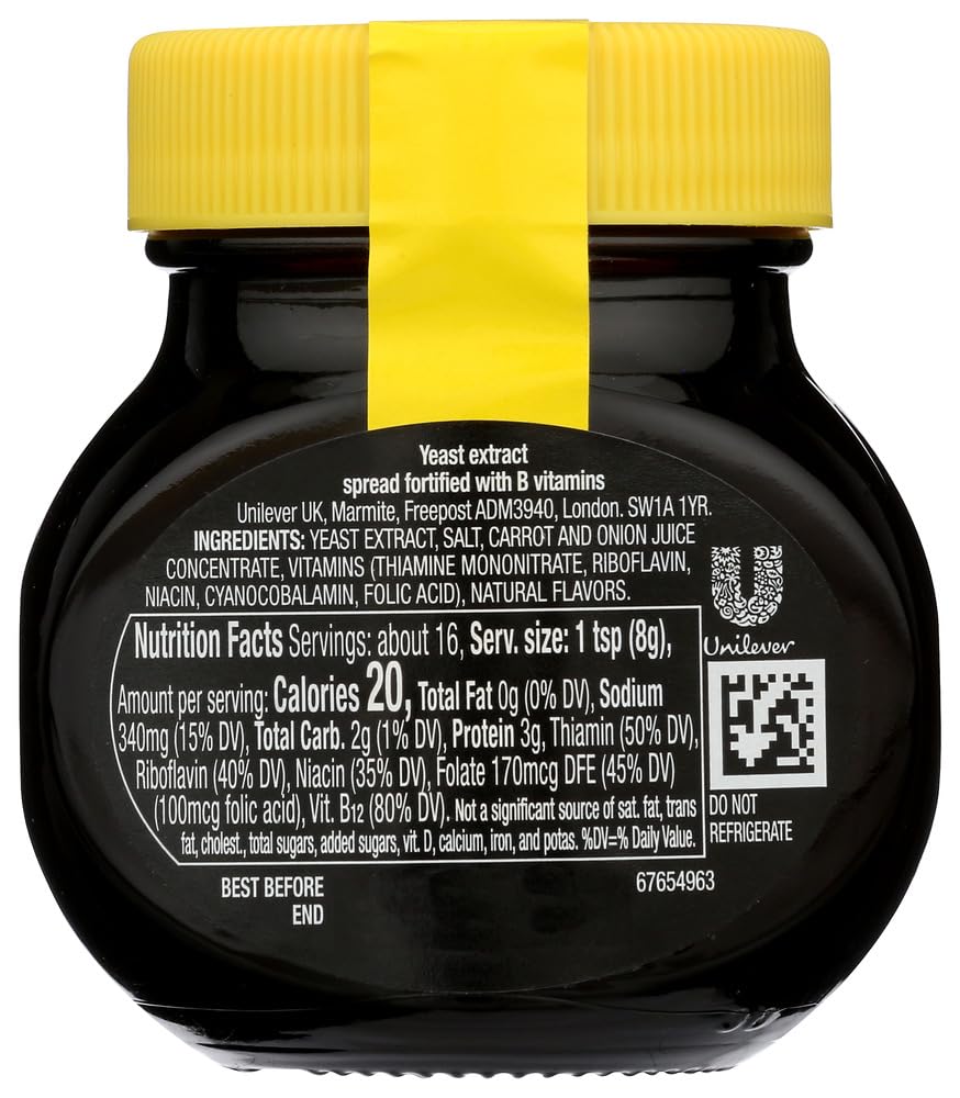 Marmite Yeast Extract (1 x 4.4 OZ)