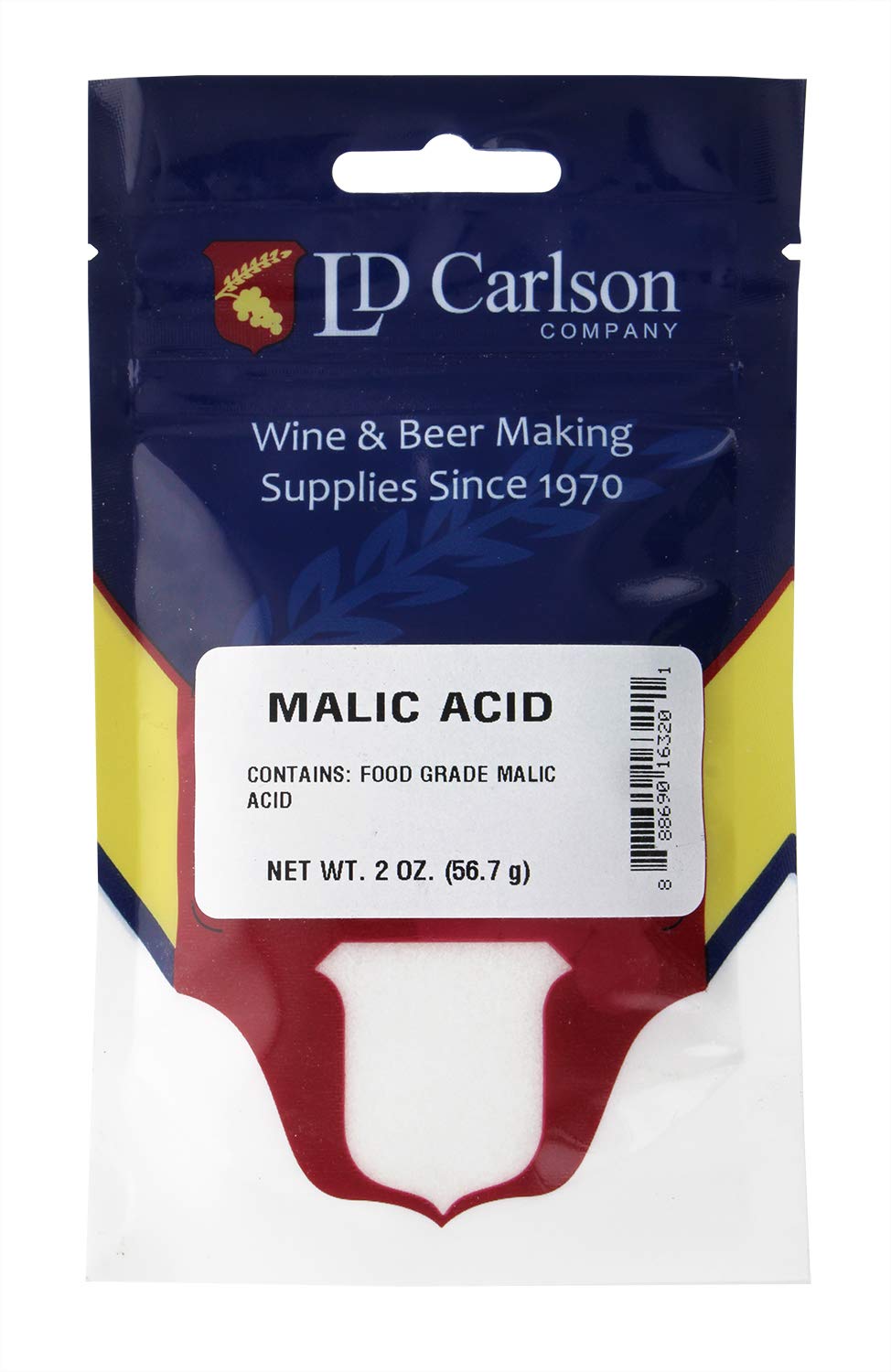 LD Carlson 6320A Malic Acid 2 oz.