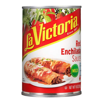 La Victoria Traditional Red Enchilada Sauce, Mild, 10 Ounce, Pack of 12, Model 07774