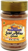 Rani Star Anise Powder (Badian Khatai) Ground Spice 2.5oz (70g) PET Jar ~ All Natural | Gluten Friendly | NON-GMO | Kosher | Veg