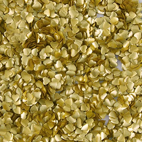Wilton Gold Heart Edible Accents, 0.06 Oz. - Cake Decorating Supplies, 1.7 G