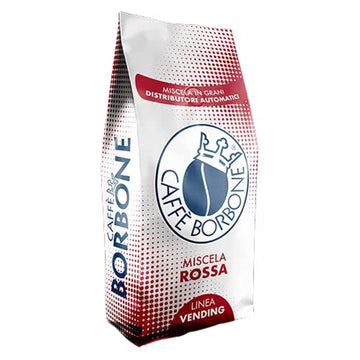 Caff Borbone Caffe Borbone Espresso Beans 2.2Lbs  Whole Italian Coffee Beans  Miscela Rossa - Intensity 9.5/10 Full-Bodied And B