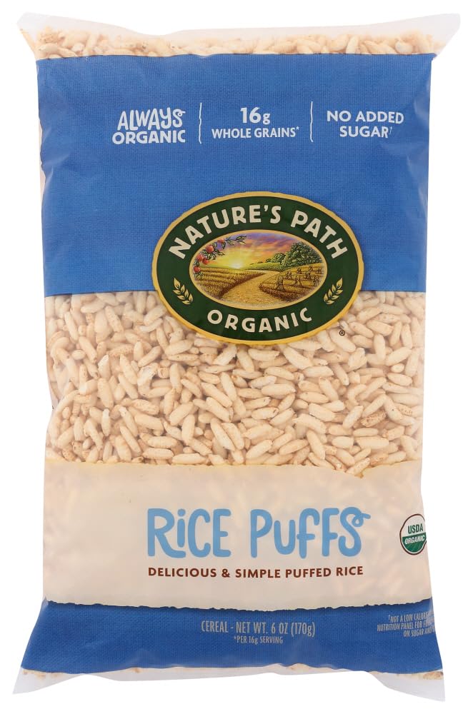 Nature'S Path Organic - Cereal Rice Puffs - 6 Oz (Pack Of 2)