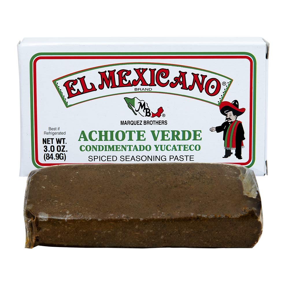 El Mexicano Achiote Paste (Green, 3.5 Oz)