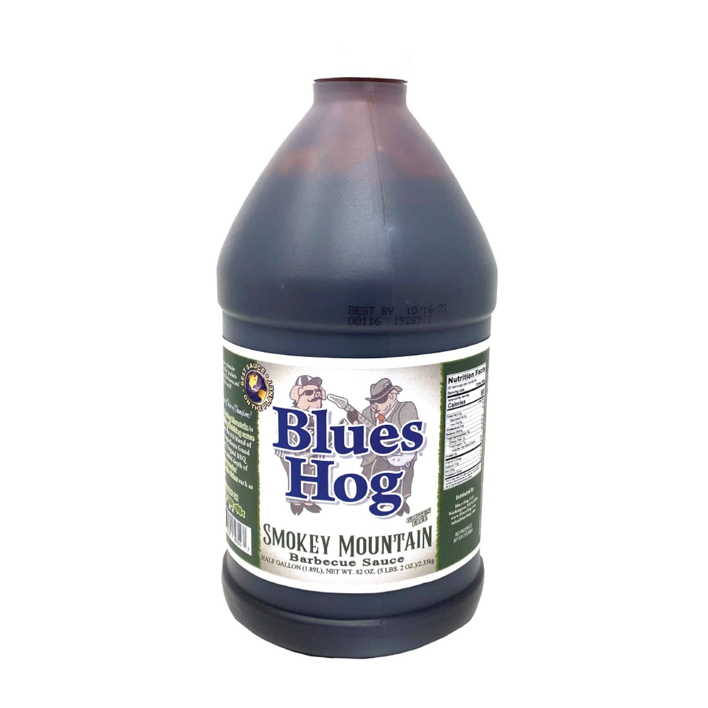 Blues Hog Smokey Mountain BBQ Sauce, 64 oz, Plastic, One Size