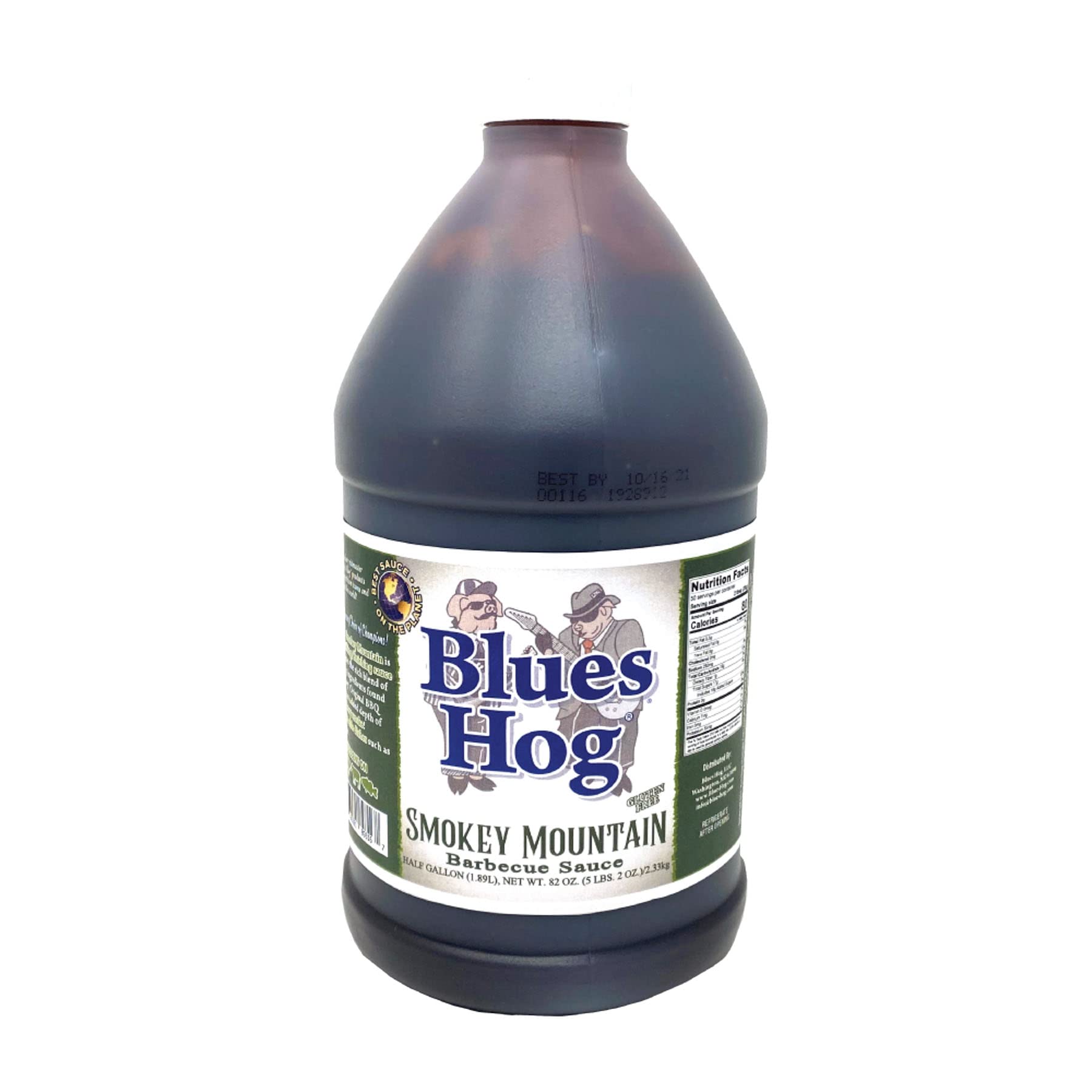 Blues Hog Smokey Mountain BBQ Sauce, 64 oz, Plastic, One Size