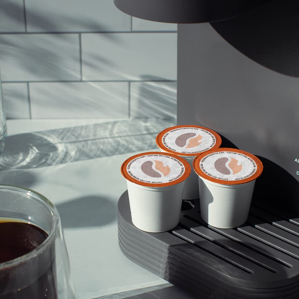 Fresh Roasted Coffee Decaf Vanilla Flavored Coffee Pods K-Cup Compatible 96 Count