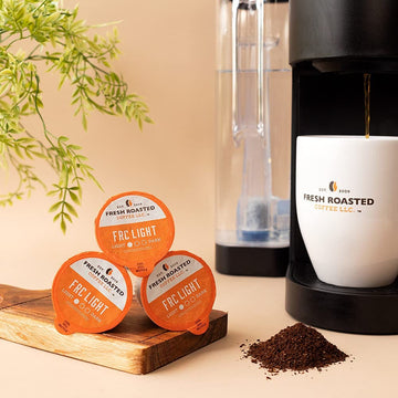 Fresh Roasted Coffee, Frc Light Roast Blend Coffee Pods, Artisan Blend, 96 Count