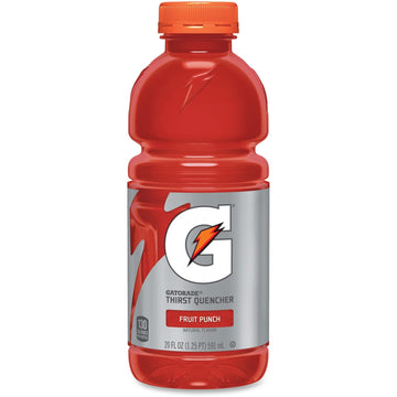Gatorade Sports Drink, Fruit Punch, 20-Ounce Wide MouthBottles (Pack of 24)