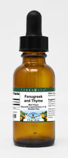 Fenugreek and Thyme - Glycerite Liquid Extract (1:5) - Mint Flavored (1 fl oz, ZIN: 428513)