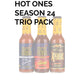 Hot Ones Season 24 Trio Pack, The Classic Garlic Fresno, The Classic Barbacoa & The Last Dab: Xperience, Made With All Natural I