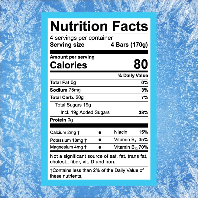 Pure Kick Freezer Bars, 1.5 Oz, Hydrating Ice Pops, Naturally Flavored With Other Natural Flavors, Berry And Fruit Punch, 16 Cou