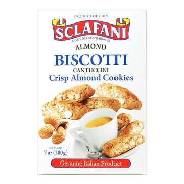 Biscotti Cookies 7 oz (200 grams) Boxes (12 Almond)